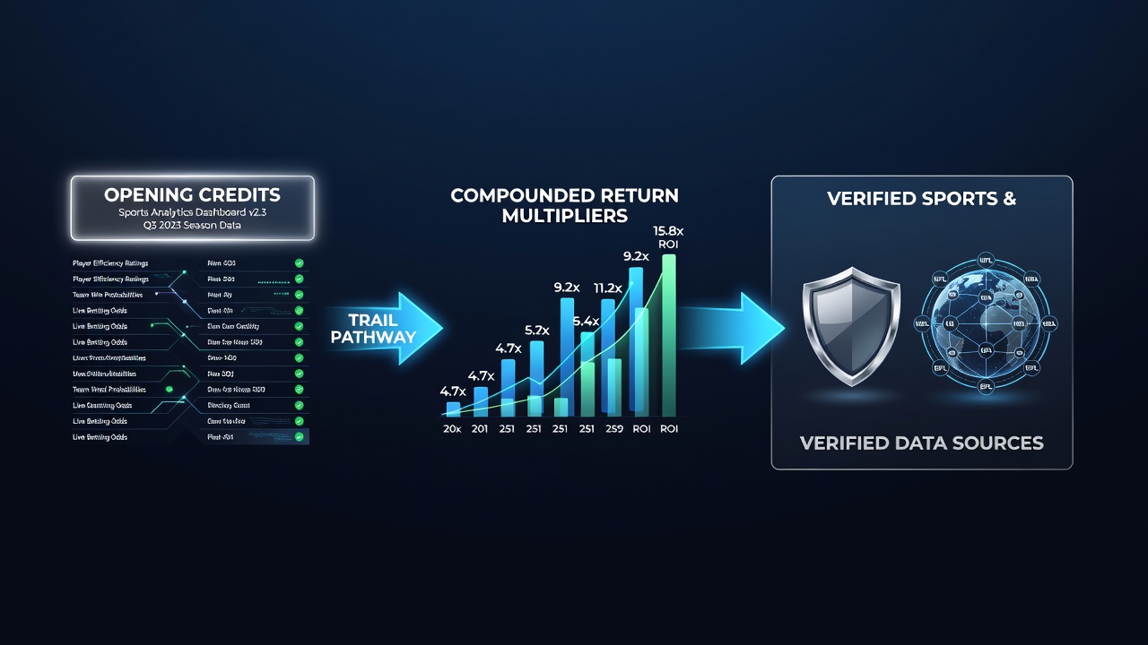 Diagram showing how compounded multipliers build across sports bets and casino rounds in licensed applications