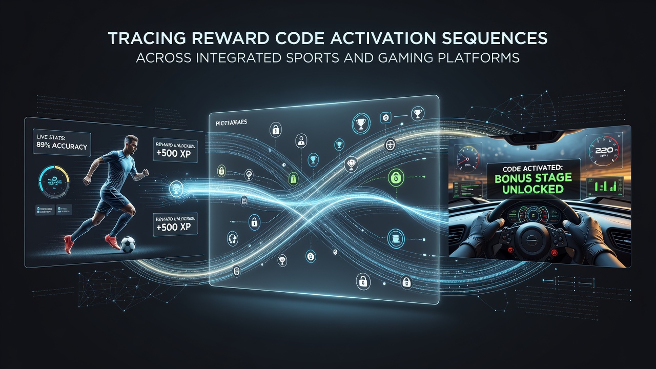Diagram showing reward code activation flow from casino spins to sports betting multipliers on integrated platforms